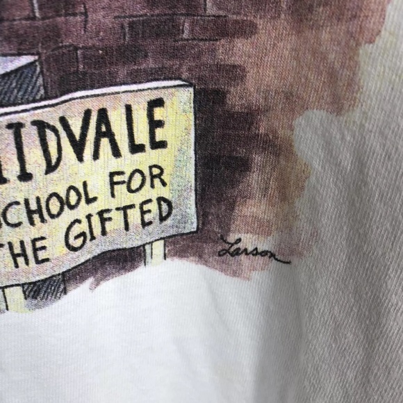 Midvale School For The Gifted The Far Side Vtg T-Shirt Gary Larson - Men’s XL - Picture 4 of 9